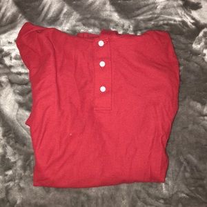 Men’s Red Polo